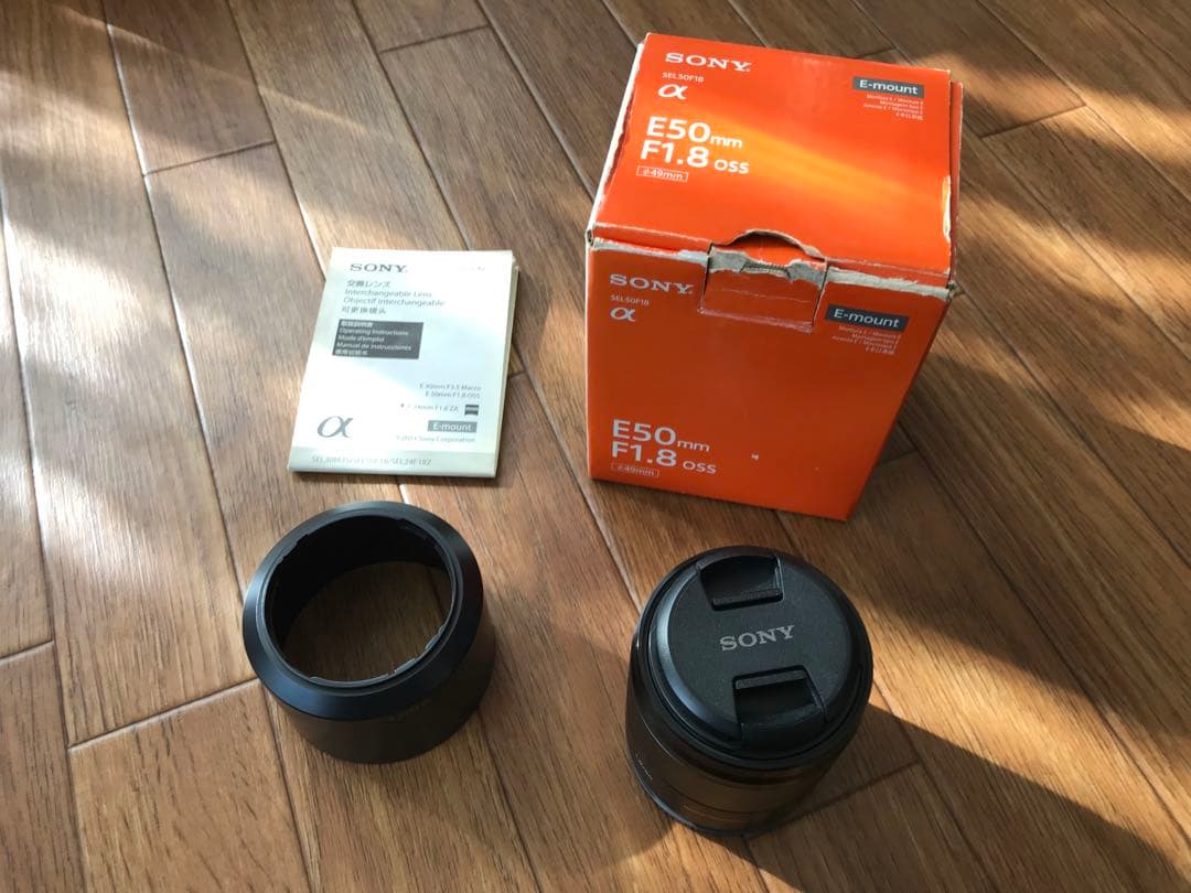 SONY Eマウント 単焦点レンズ E 50mm F1.8 SEL50F18