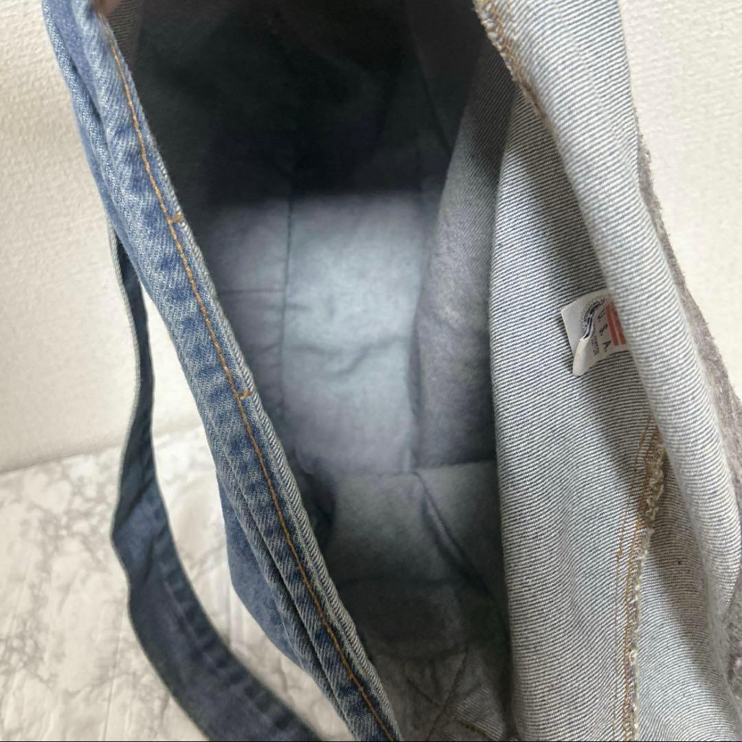 ✨早い者勝ち✨ハンティングワールド メッセンジャーバッグ デニム デカロゴ