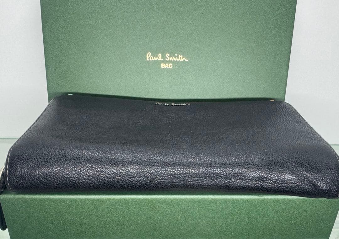 【美品】ポールスミス　山羊革長財布