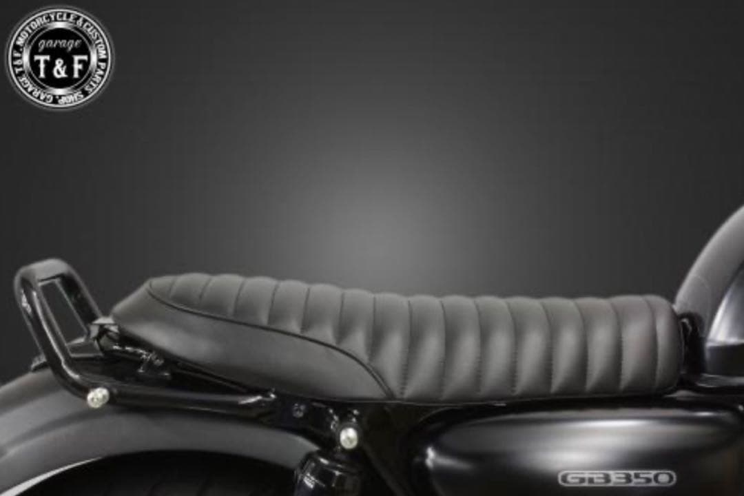 GB350　ショートフラットシート(タックロール)