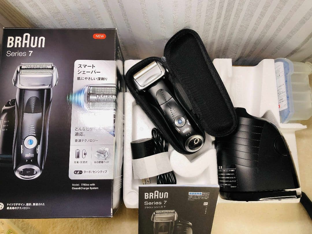 【美品】Braun Series 7 7760cc メンズ電気シェーバー