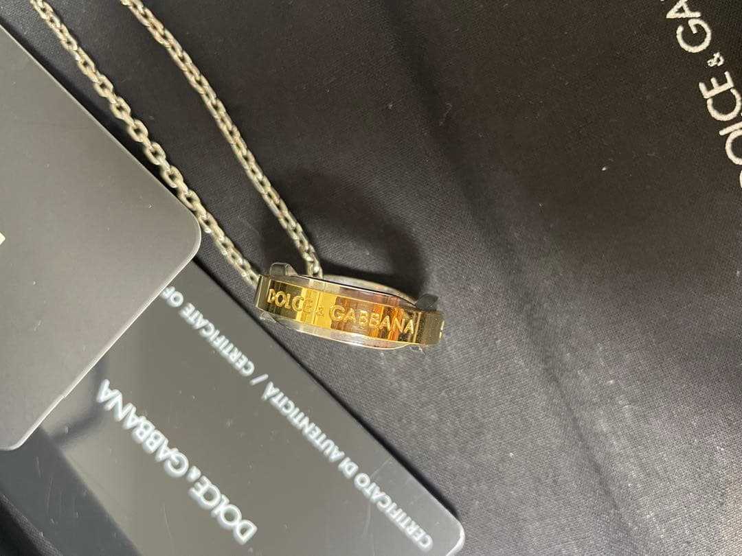 美品‼️DOLCE & GABBANA リング型ネックレス