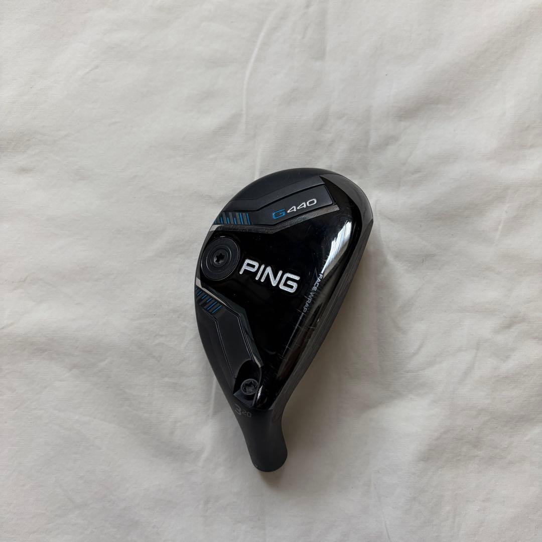 【美品】PING G440 3U 20° （ヘッド+ヘッドカバー）