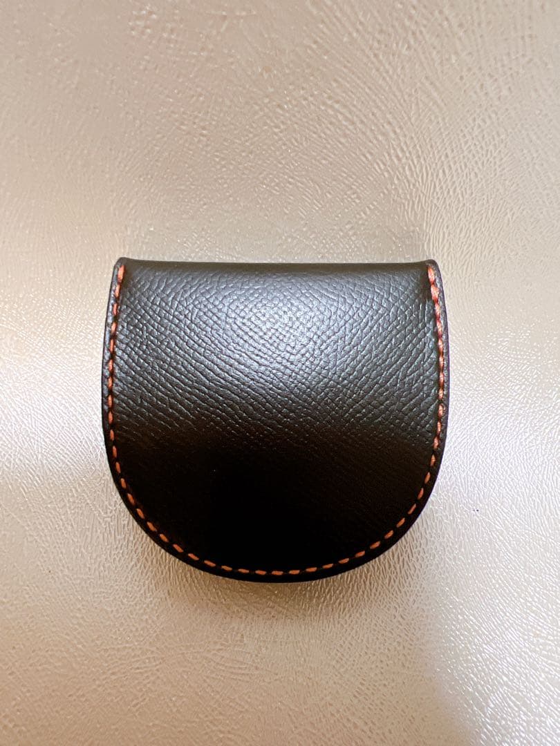 【新品未使用】大峽製鞄(おおばせいほう)　馬蹄型 小銭入れ