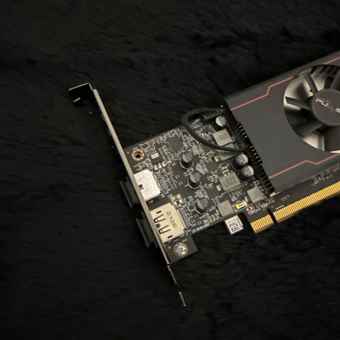 SAPPHIRE PULSE RADEON RX6400 LP ロープロファイル