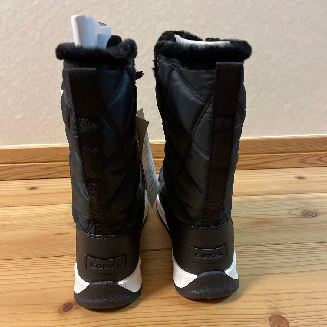 SOREL ブラックファーブーツ