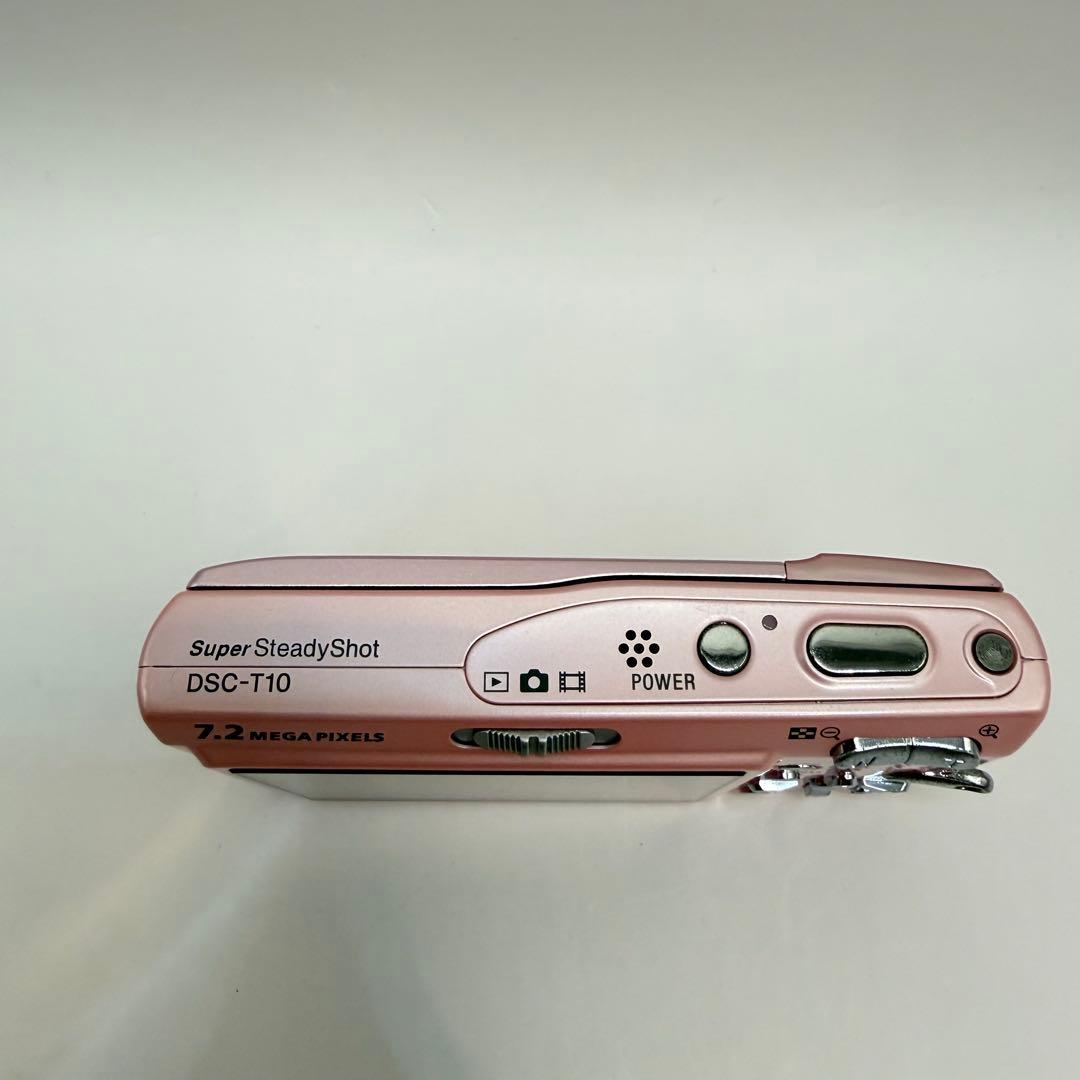 【良品】SONY Cyber-shot DSC-T10 ピンク コンデジ