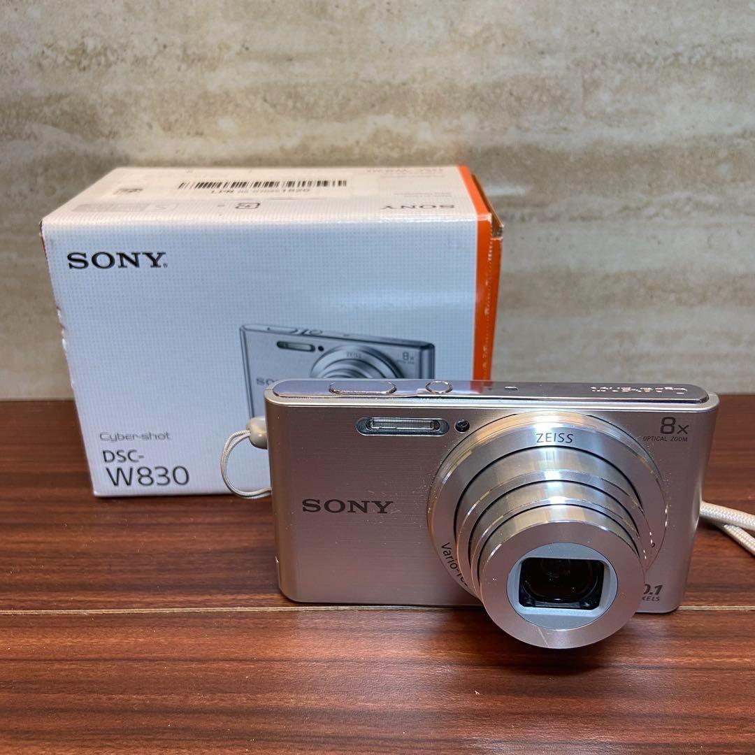 SONY Cyber-Shot DSC-W830 デジカメ ほぼ新品 3776