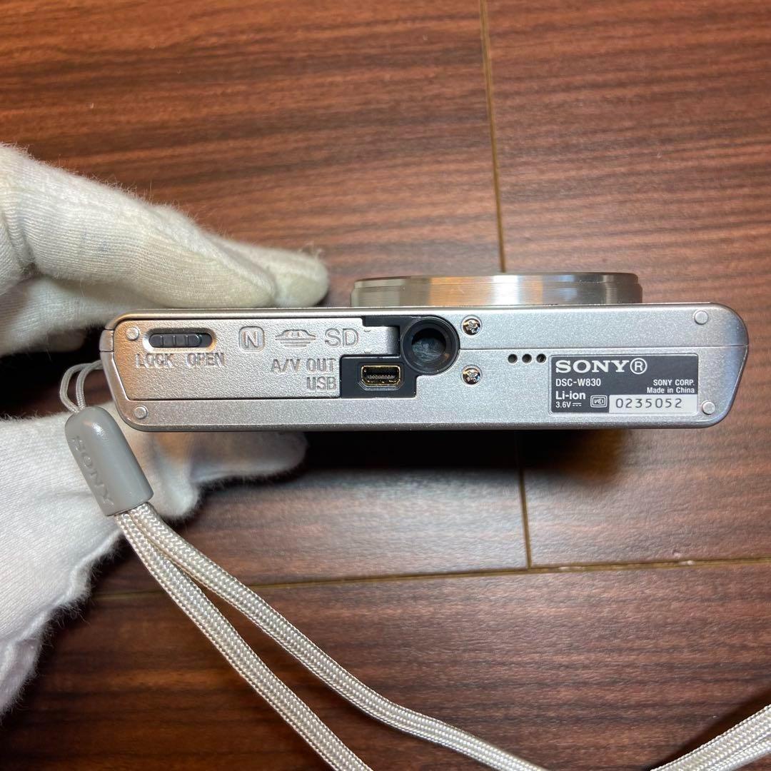 SONY Cyber-Shot DSC-W830 デジカメ ほぼ新品 3776