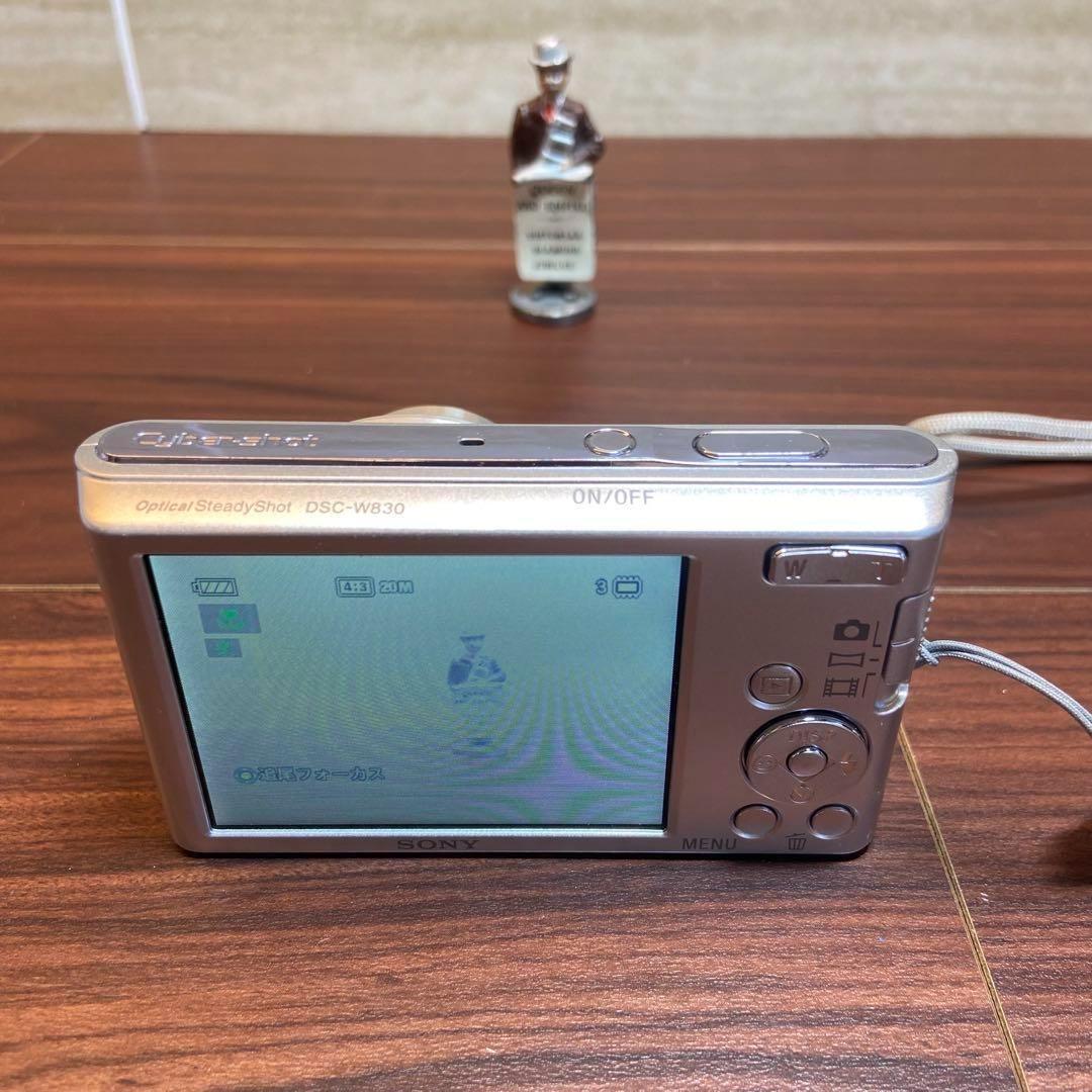SONY Cyber-Shot DSC-W830 デジカメ ほぼ新品 3776