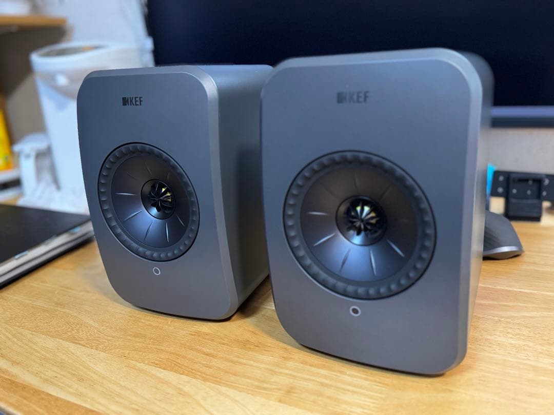 KEF LSX II LT グラファイトグレー 美品