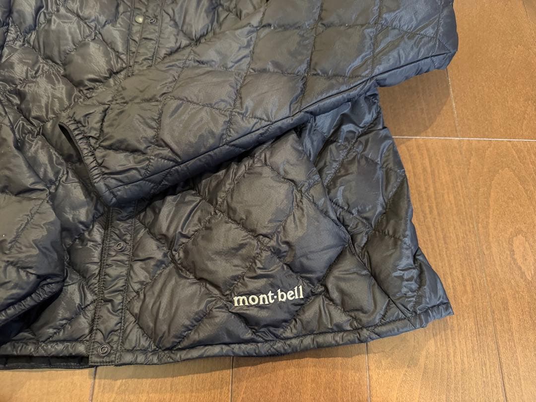 【美品】お値下げ　mont-bell 黒 スペリオダウンジャケット M