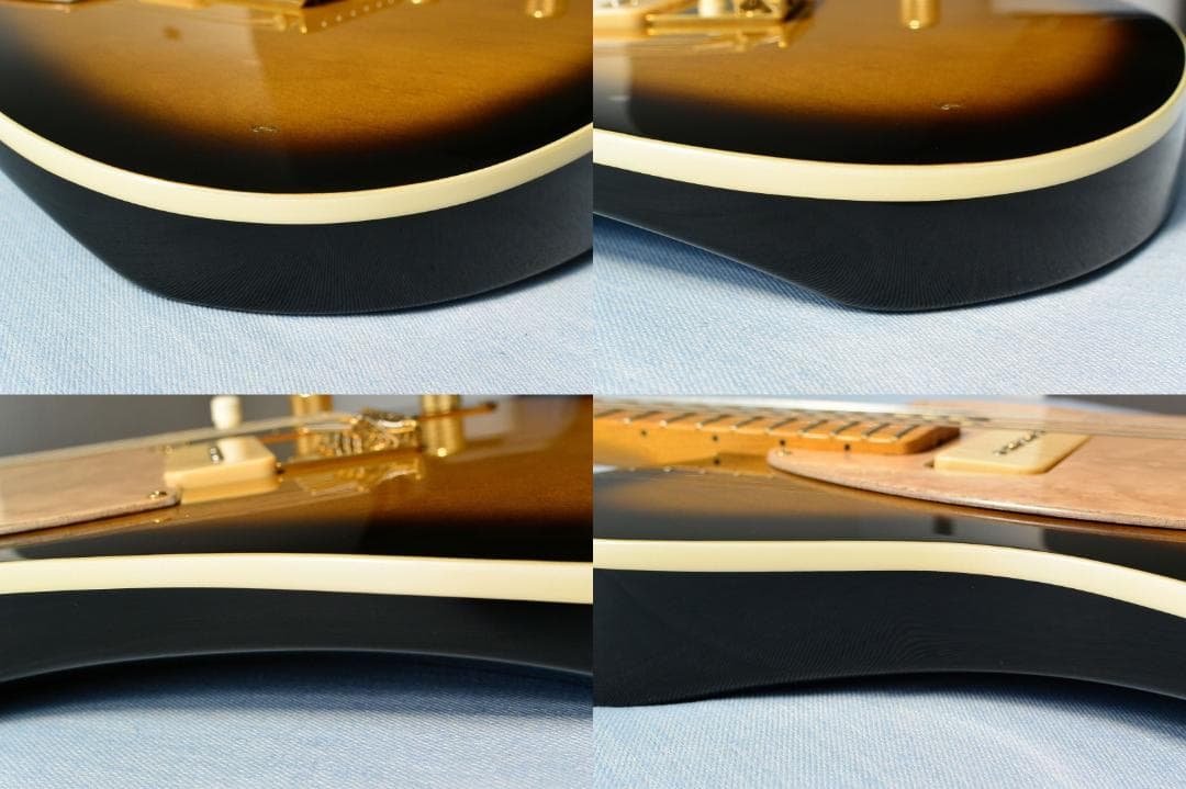 History Z2-CFS テレキャ P-90 ブラスブリッジ バーズアイPG