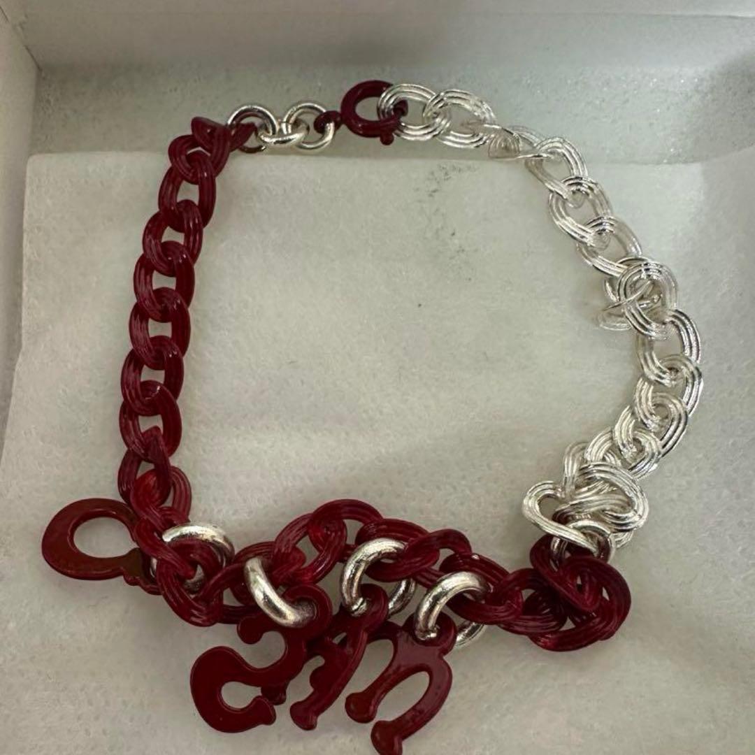 masu ブレスレット　レッド(エムーエーエスユー)