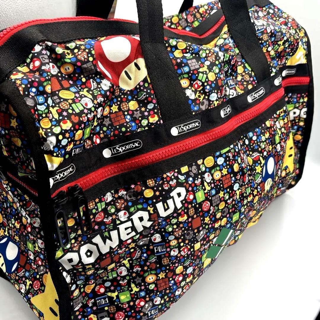 【希少】レスポートサック マリオ ボストンバッグ ショルダーバッグ ポーチ付き