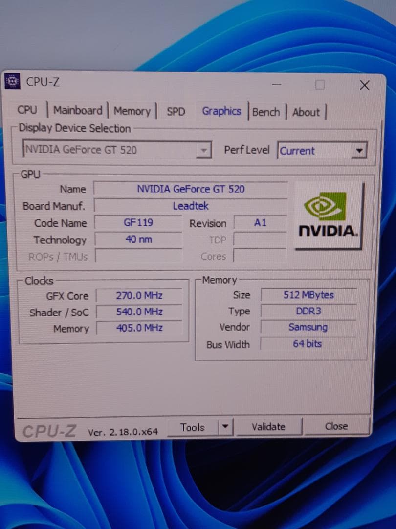 自作PC　RYZEN5 3500・8GB・128GB・GT520・WIN11