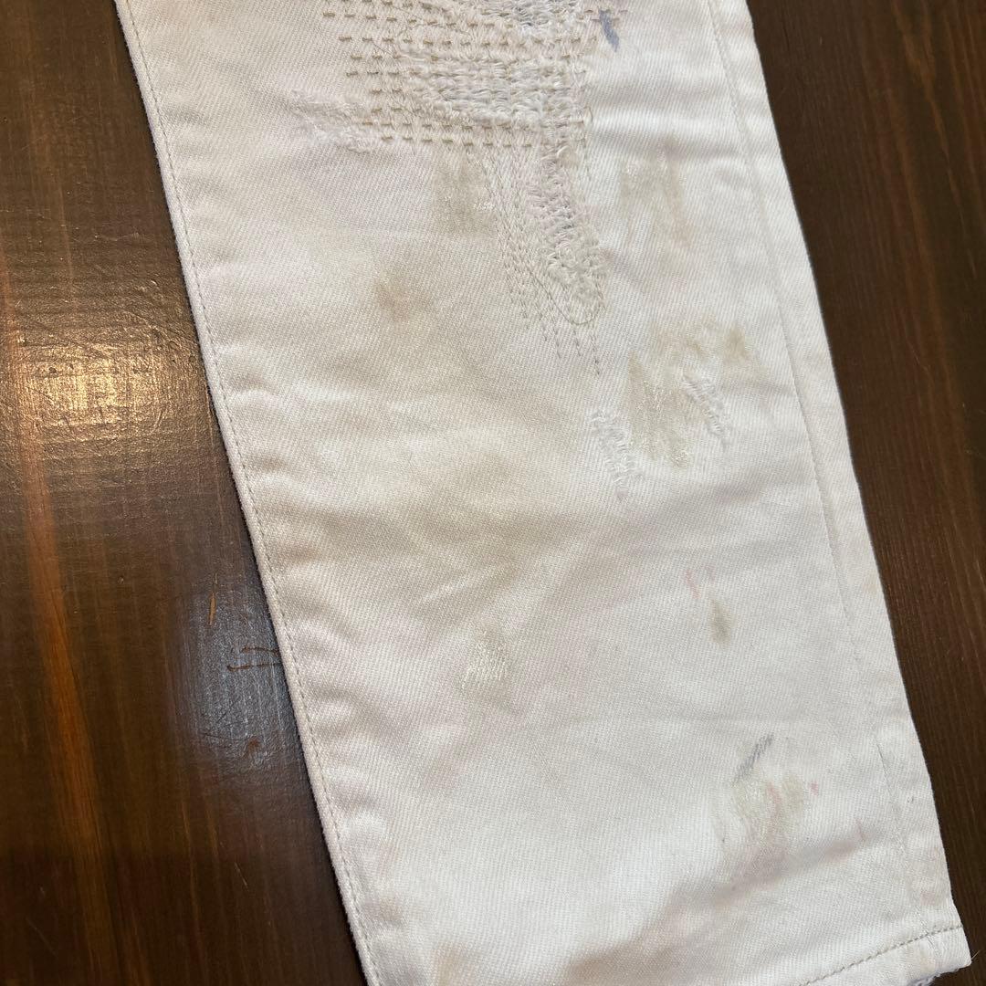 希少 生産中止 DENIM & SUPPLY ラルフローレン クラッシュデニム