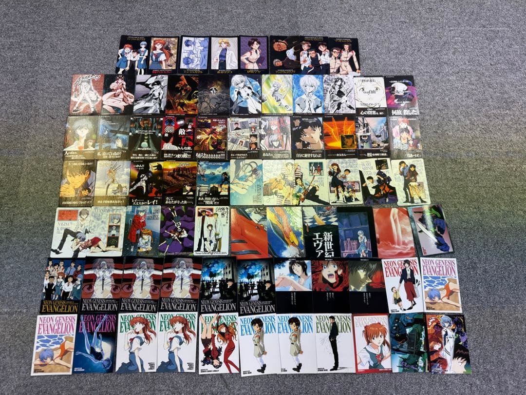 エヴァンゲリオン　カードダスマスターズ　カルビー　初版　まとめ売り　135枚