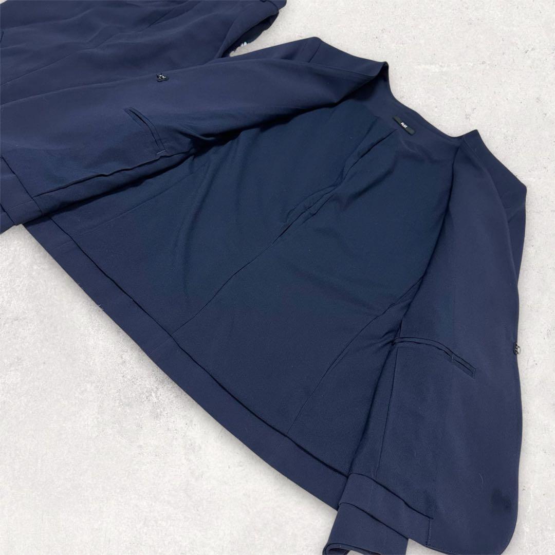 【美品】PLST トリアセブレンド セットアップ ネイビー S 2024年モデル