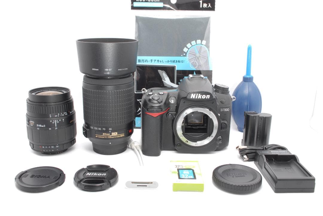 ✨旅行・風景・スナップ・マクロ✨Nikon D7000 ダブルレンズ✨本格一眼✨