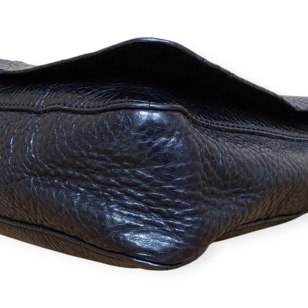 【Y2K】OLD GAP オールドギャップ カウレザー メッセンジャーバッグ 黒