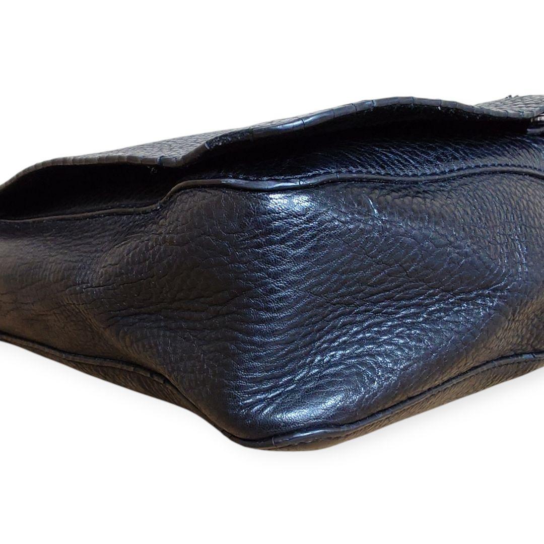 【Y2K】OLD GAP オールドギャップ カウレザー メッセンジャーバッグ 黒