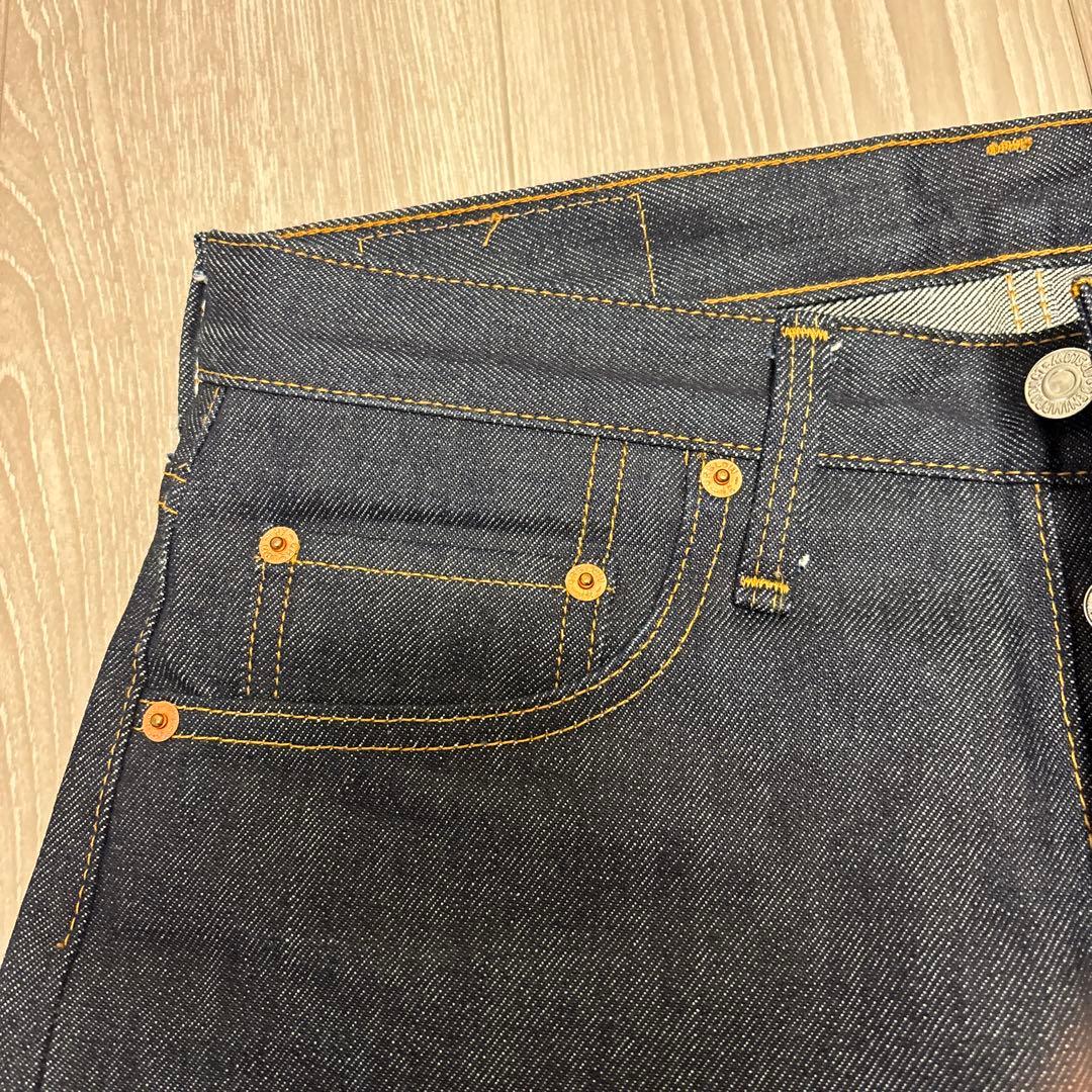 日本製　未洗い　orslow オアスロウ　リジットデニム　105W