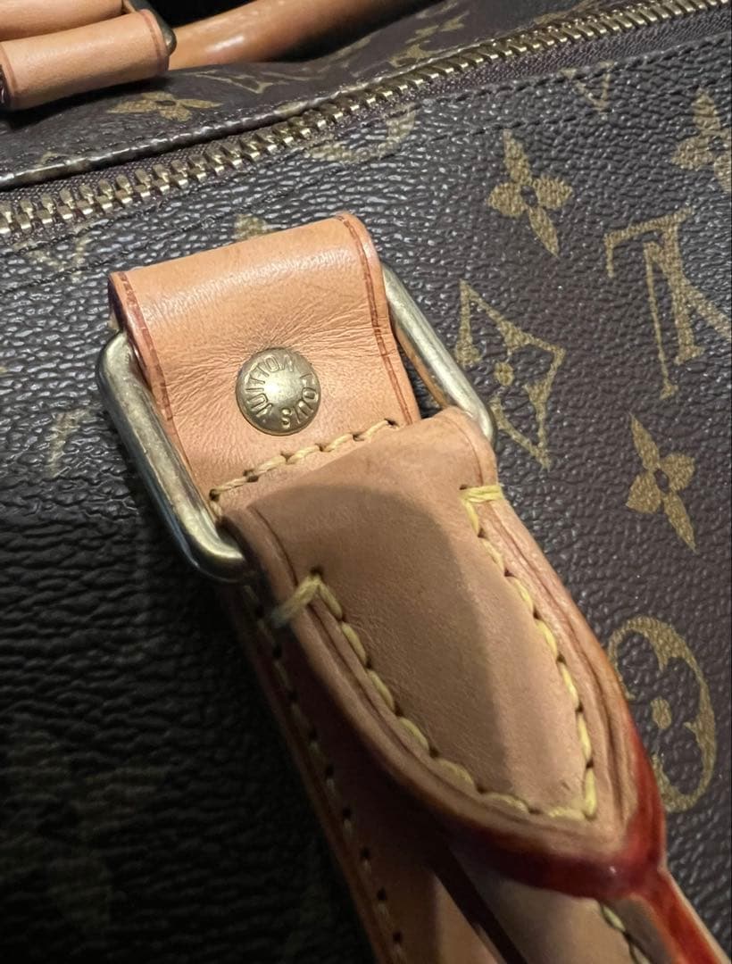 ルイヴィトンキーポル55 モノグラム トートバッグ ボストン