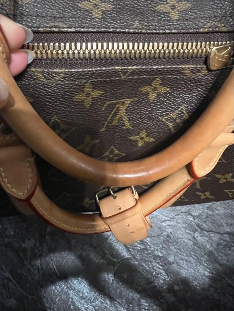 ルイヴィトンキーポル55 モノグラム トートバッグ ボストン