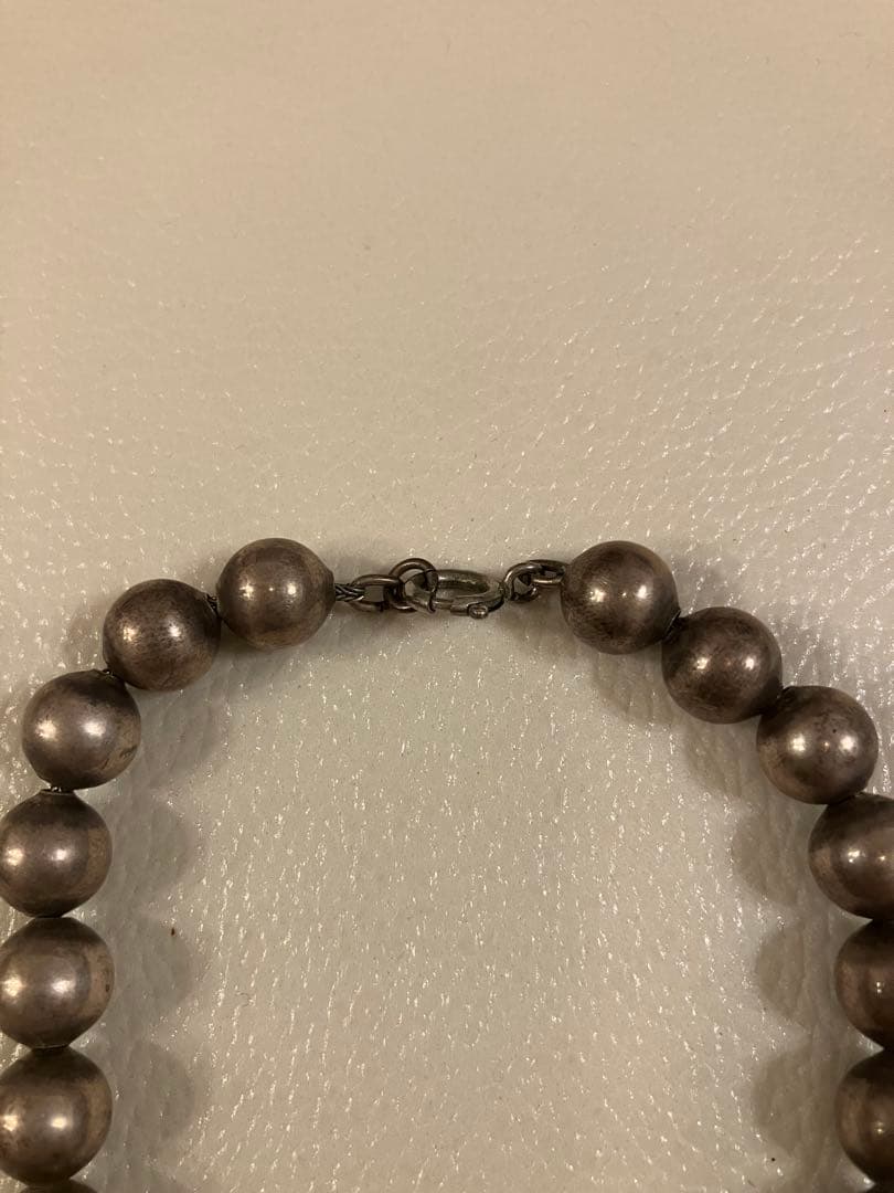 スカッシュブロッサム　シルバー ネックレス visvim navajo