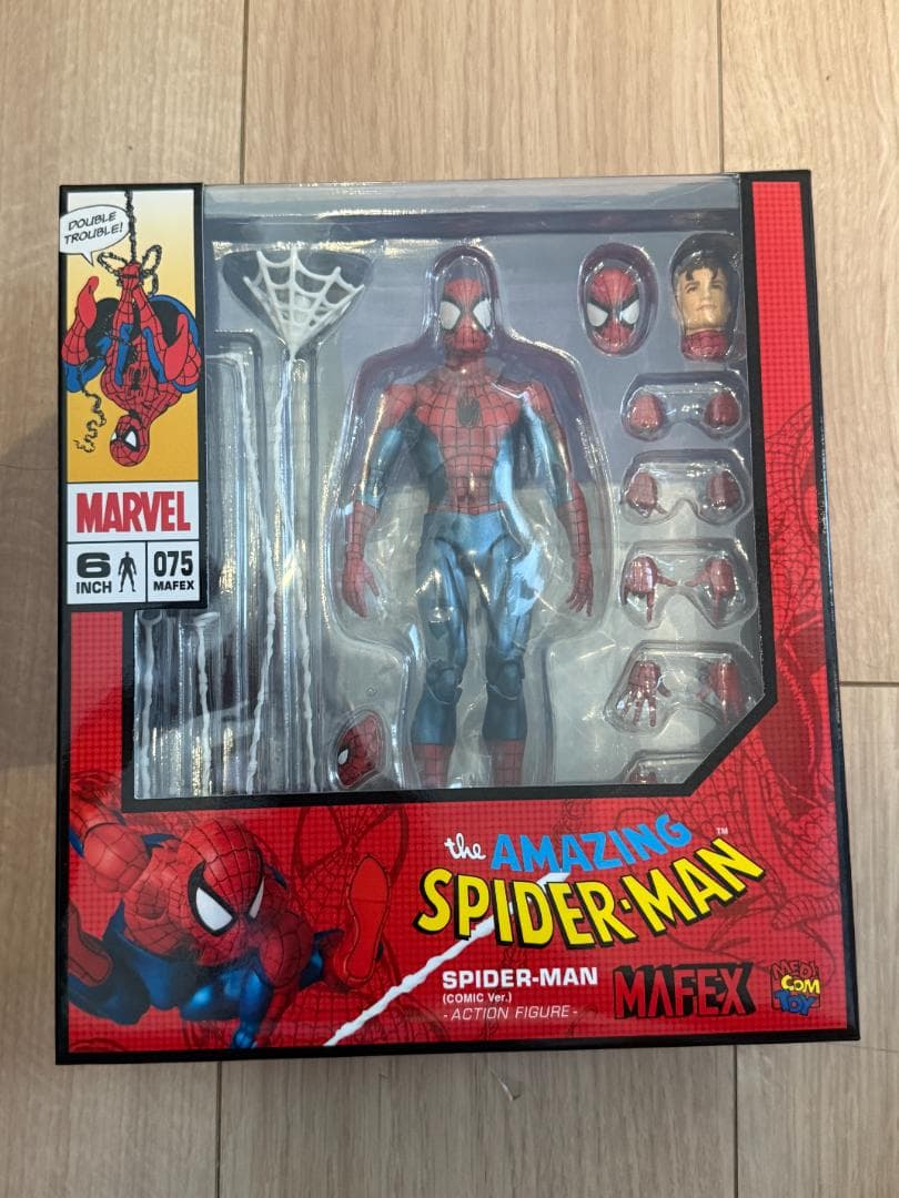 新品未開封 MAFEX マフェックス No.075 スパイダーマンコミックver
