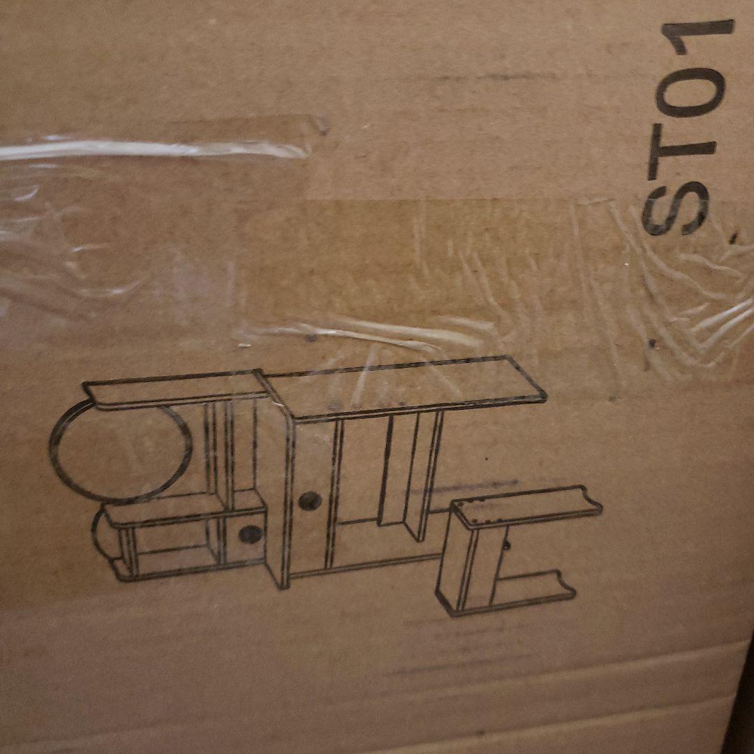 送料無料　VEEZHA ドレッサー 化粧台 鏡台 化妆台 化粧テーブル 白