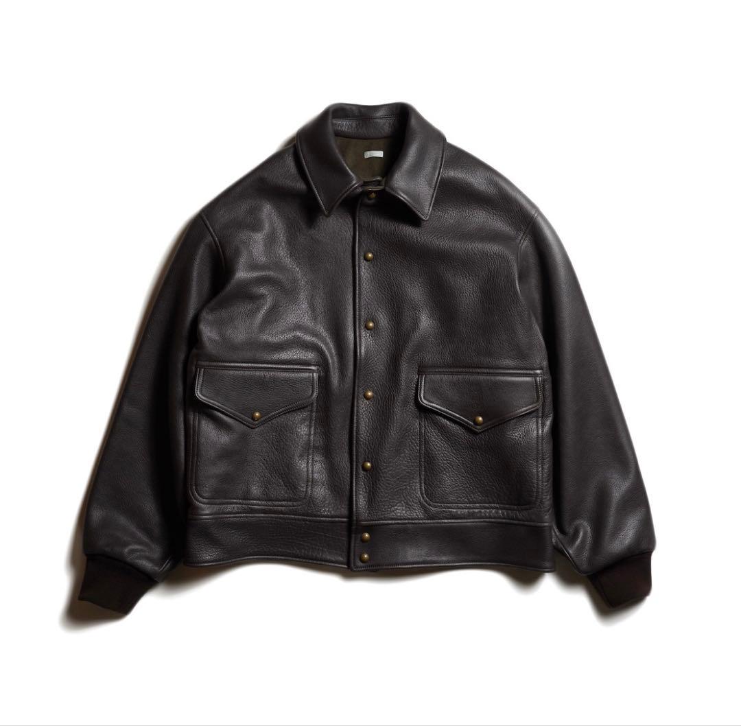 ジャケット・アウター A.PRESSE Leather A-1 Flight Jacket 26ss