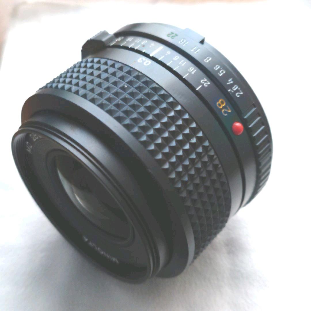 ☆美品☆ミノルタ MINOLTA MD28mm 1:2.8 広角レンズ