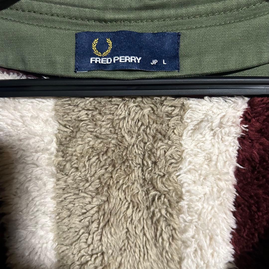 FRED PERRY モッズコート L オリーブ ライナー付