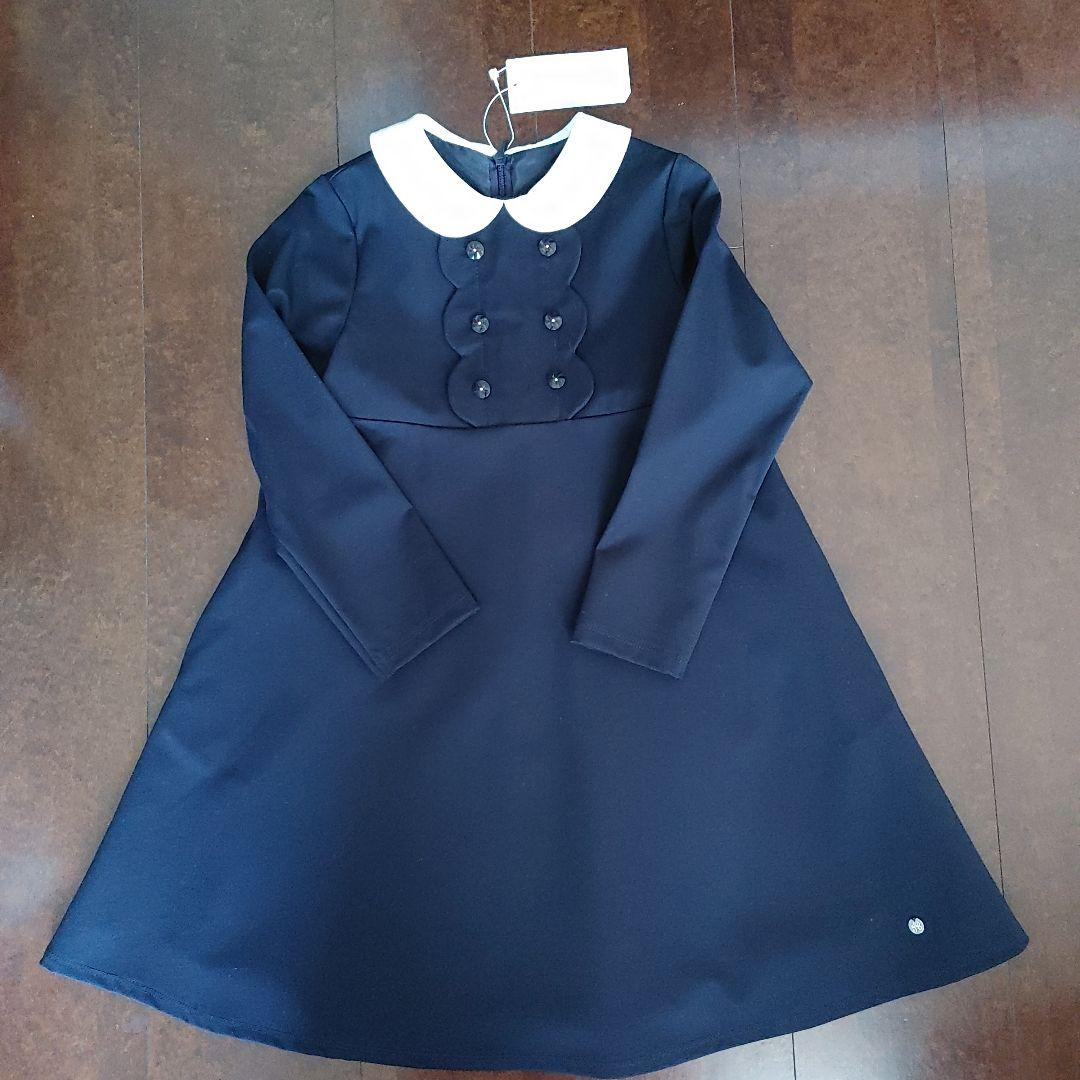 Tartine et Chocolat ネイビー ワンピース お受験 120cm