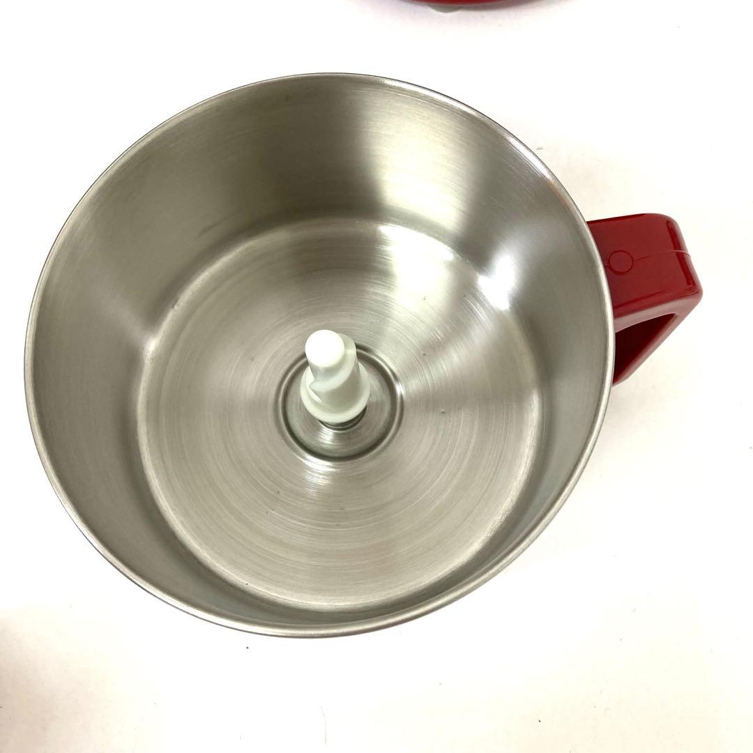 3781-V あじのさと フードプロセッサー レッド Y-2400W 未使用