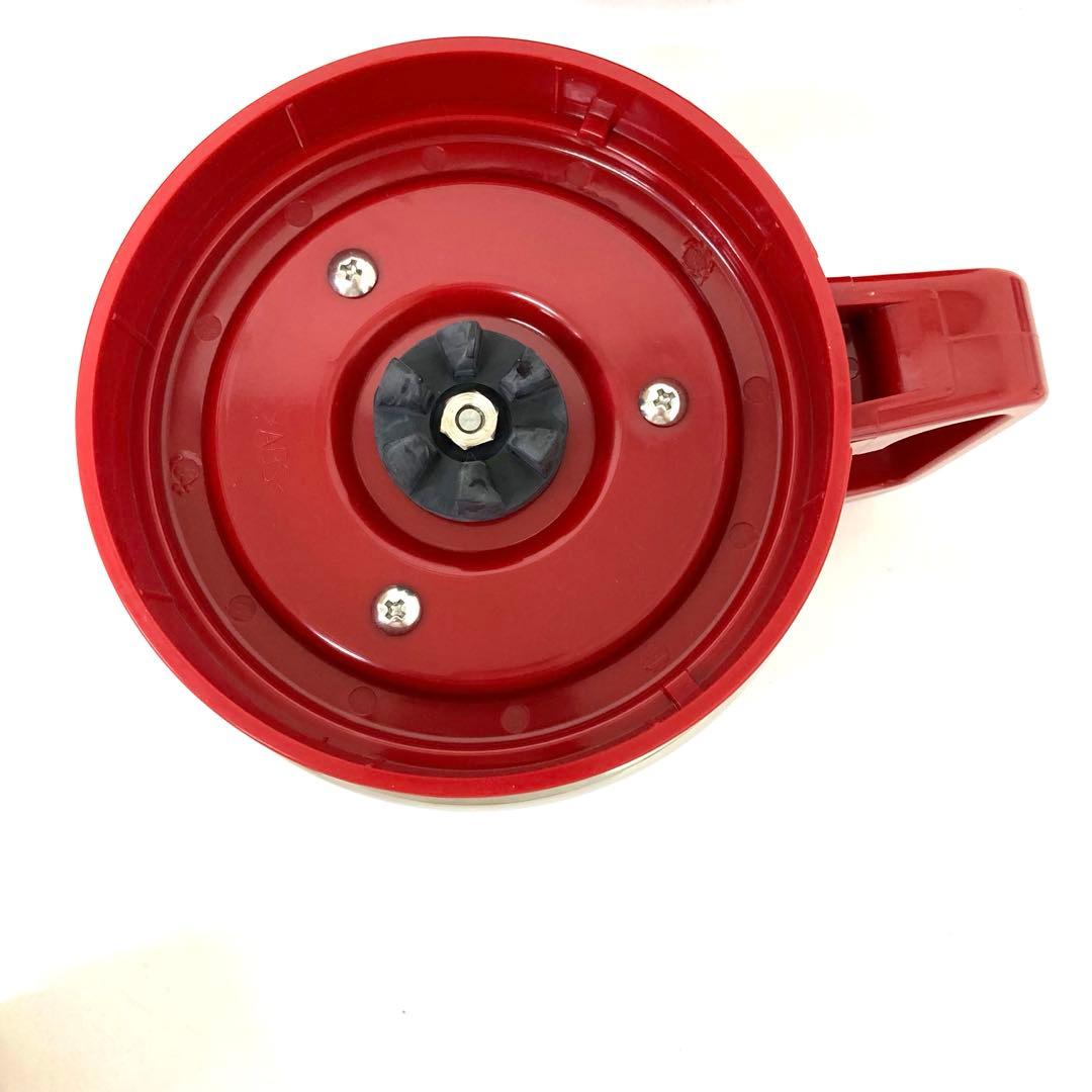 3781-V あじのさと フードプロセッサー レッド Y-2400W 未使用