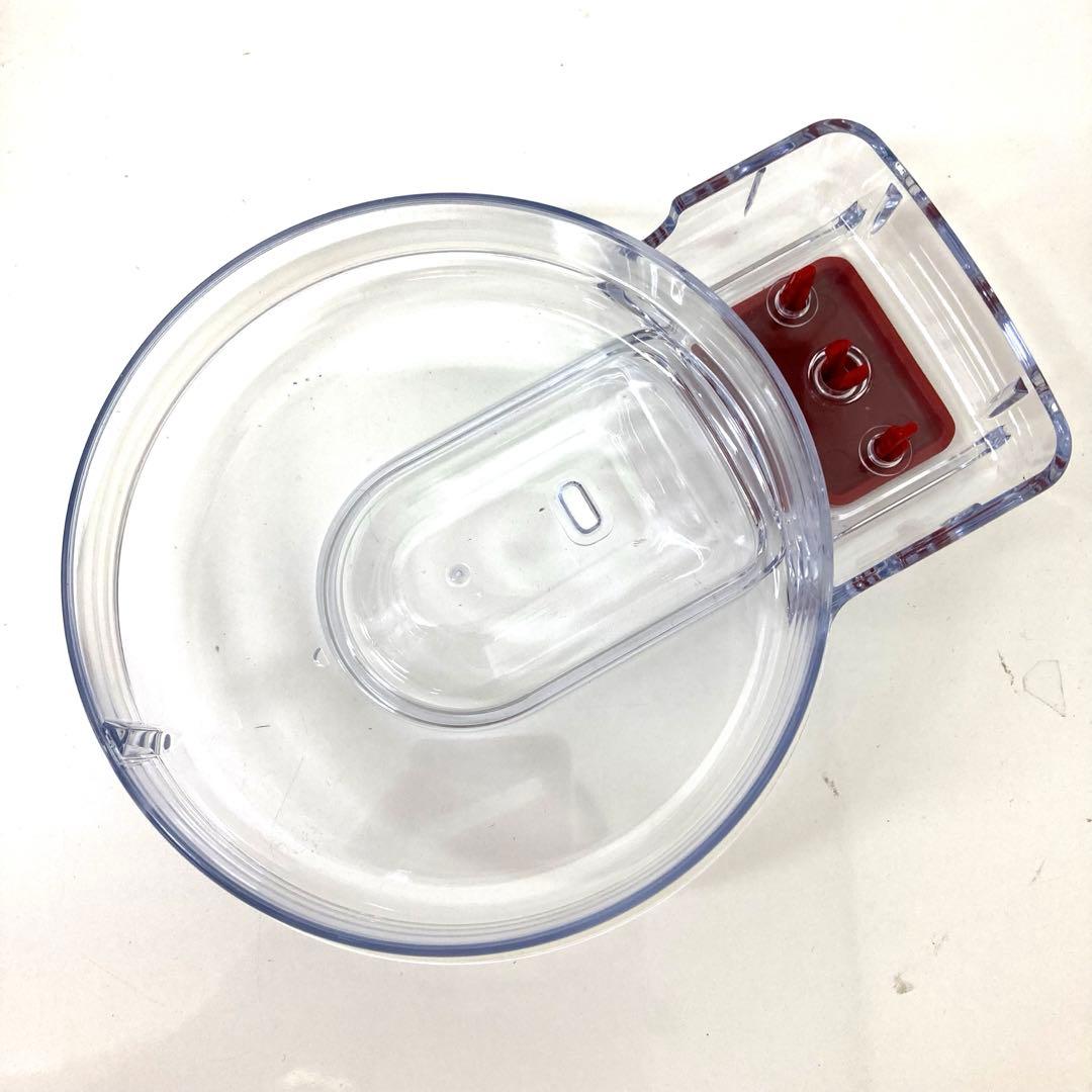 3781-V あじのさと フードプロセッサー レッド Y-2400W 未使用