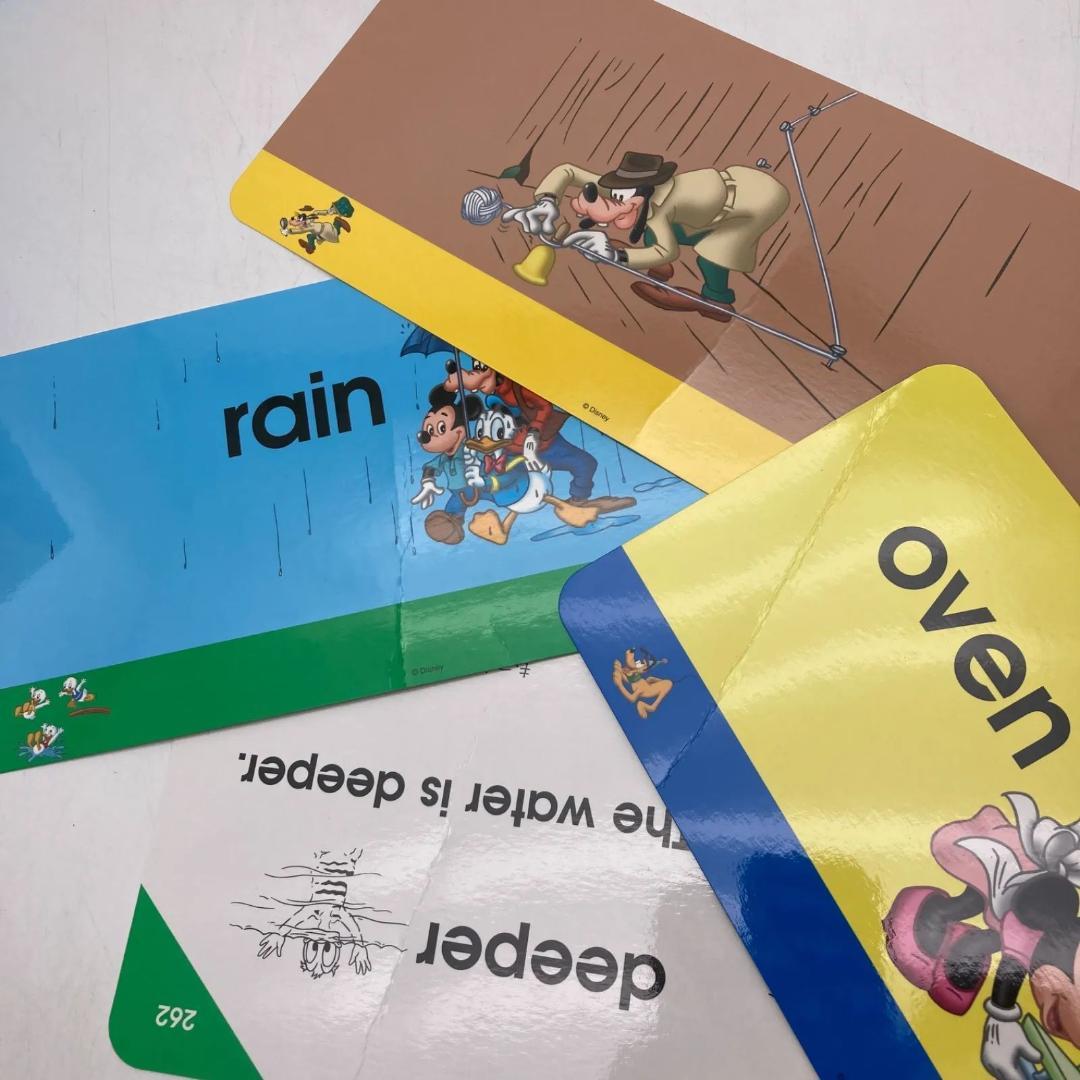 トークアロング・Ｑ＆Ａカード　ディズニー英語システム　DWE　601622