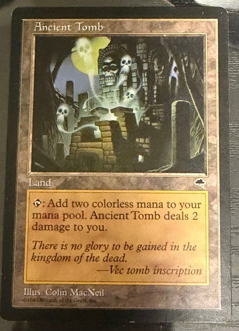 古の墳墓　Ancient Tomb 英　マジック：ザ・ギャザリング