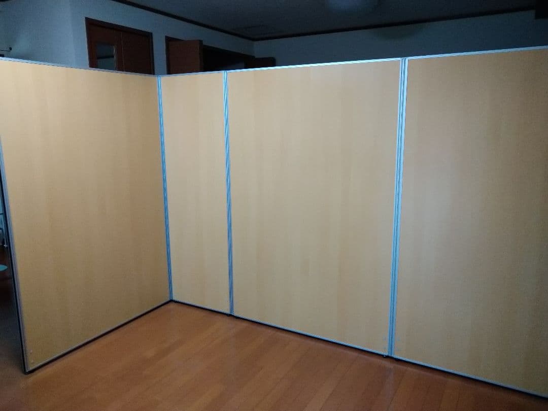 パーテーションH1800 4枚　※引取り限定※