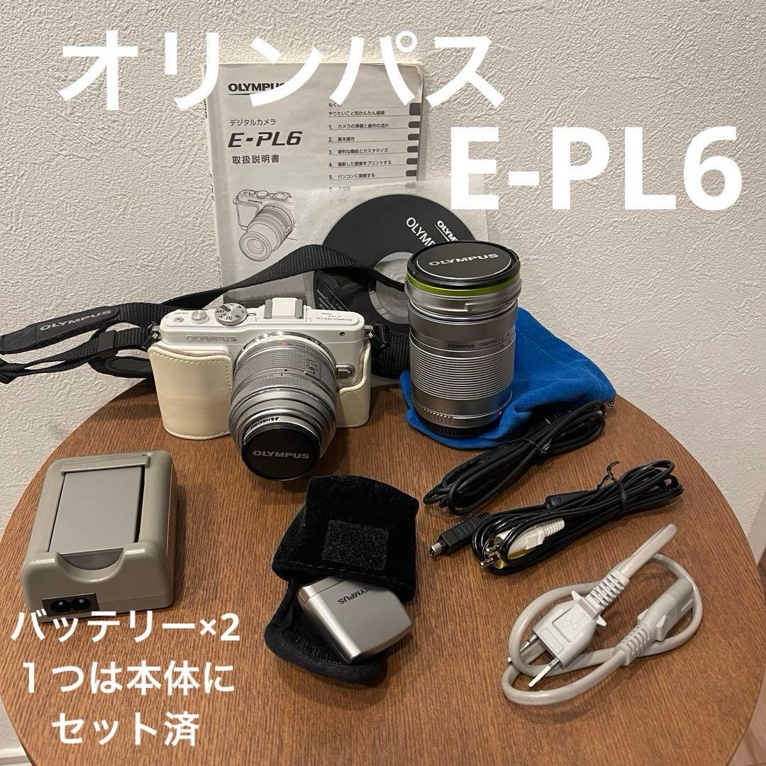OLYMPUS PEN Lite E-PL6 ダブルズームキット