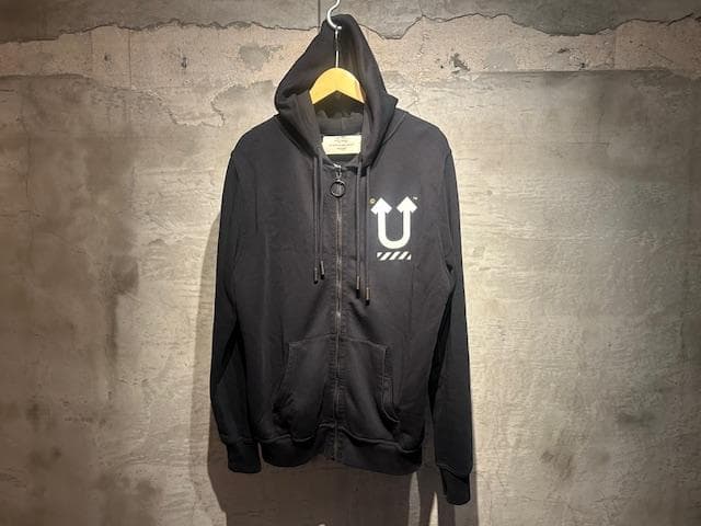 ♪送料無料★UNDERCOVER × OFF-WHITE★パーカー★黒★S♪