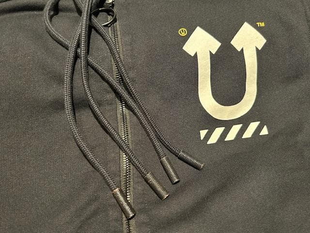 ♪送料無料★UNDERCOVER × OFF-WHITE★パーカー★黒★S♪