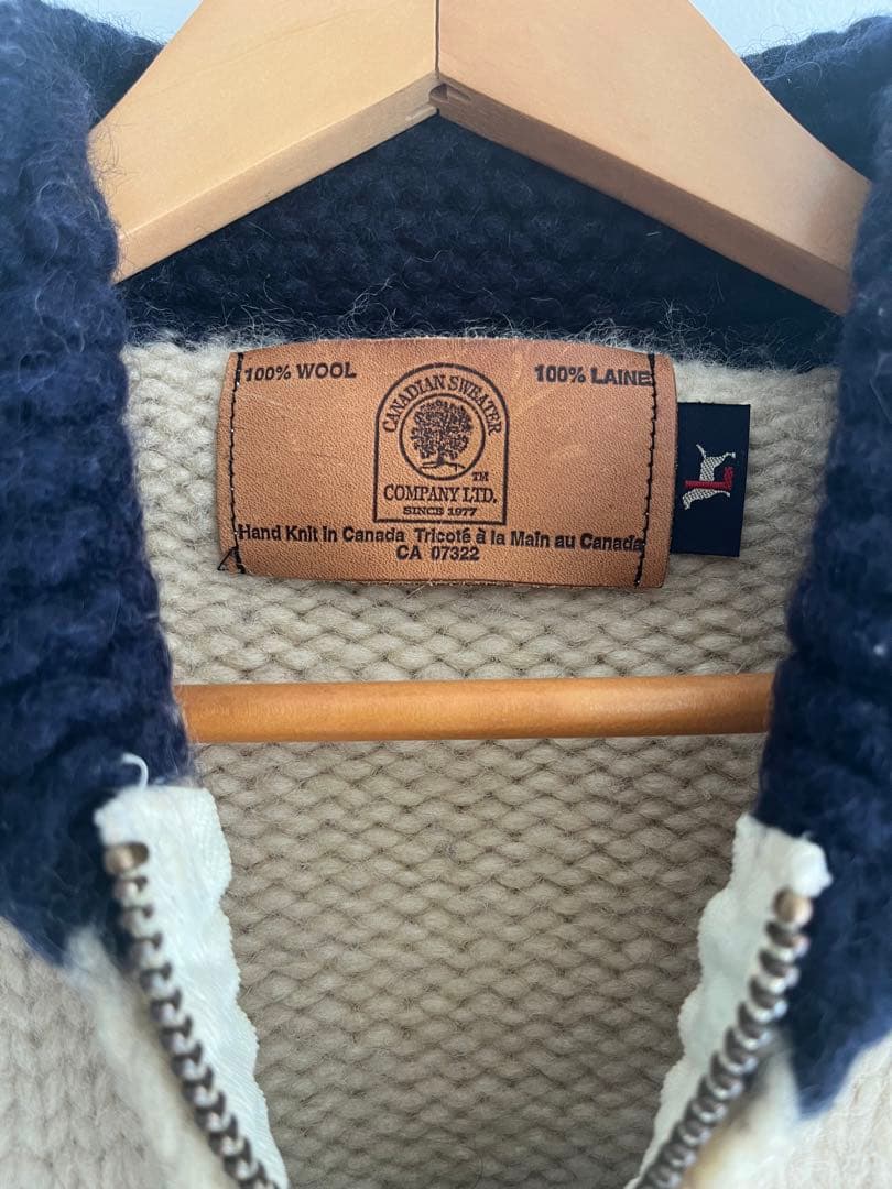 カウチンセーターニットカーディガン