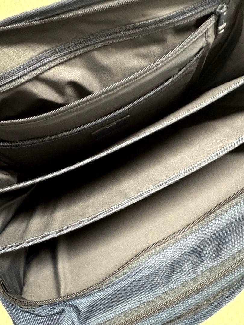 極美品★SHIPS別注TUMI 2way ALPHA3 ブリーフケース 紺