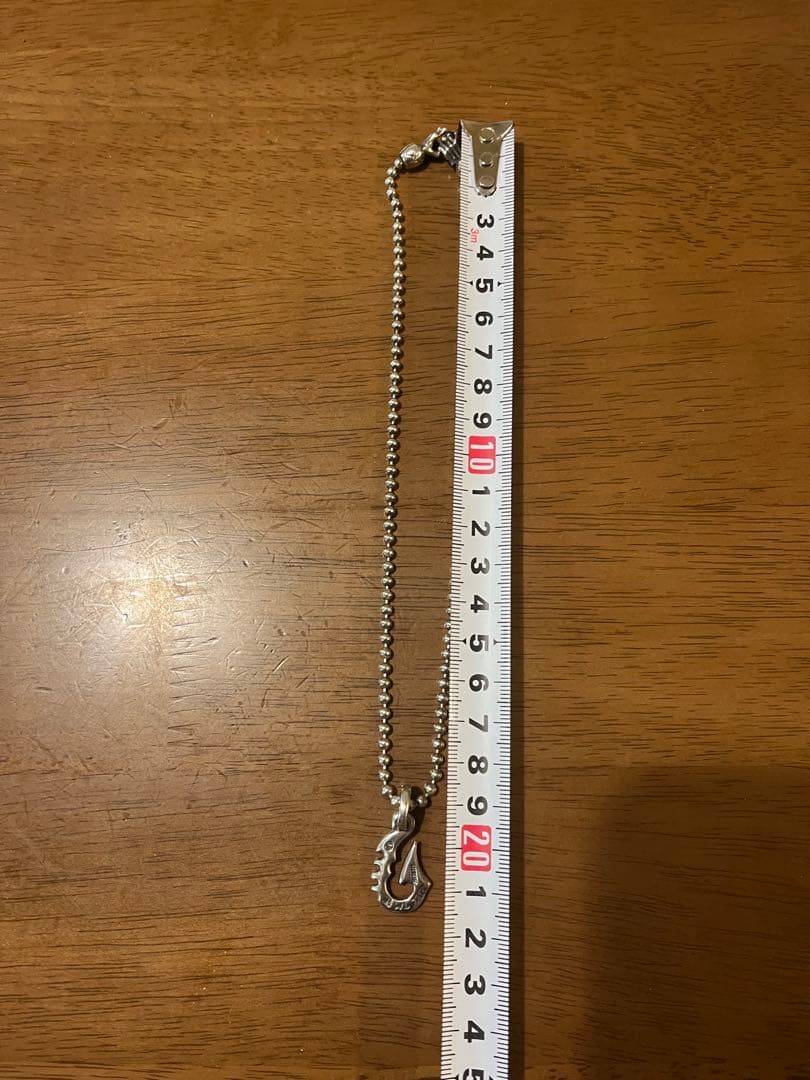 ビルウォールレザー　シルバーアクセ　チェーン　トップ　BWL フィッシュフック