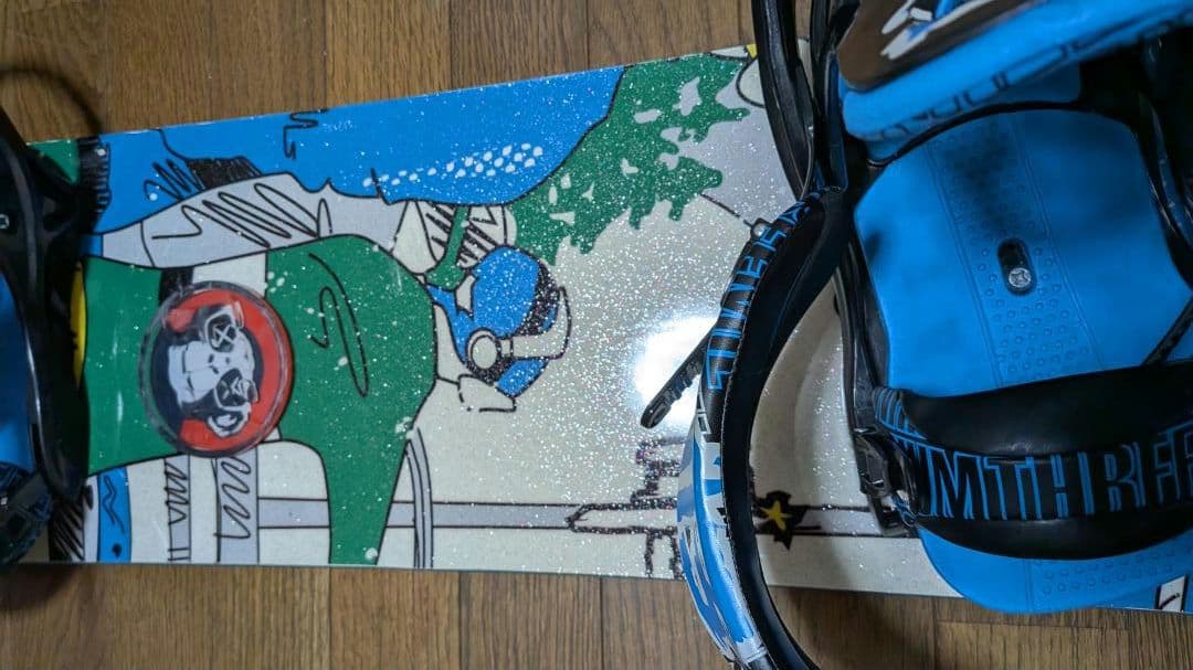 美品セットケース付M3 151cm スノーボード SHREDTASTIC 初心者