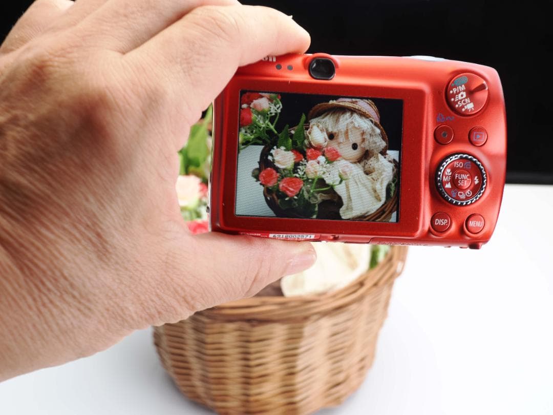 Canon IXY DIGITAL 3000IS Premium Kit レッド